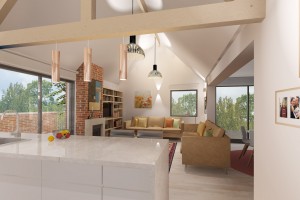 First flor interior